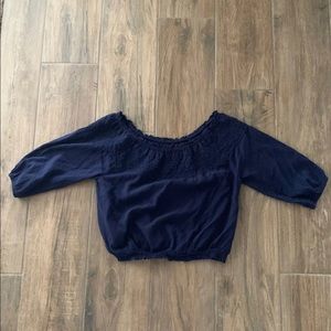 American Eagle of the Shoulder navy shirt